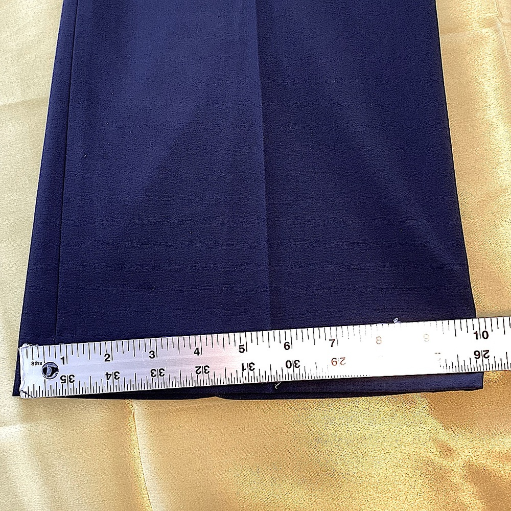 MICHAEL KORS GRAMERCY FLARED LEG PANTS  BLACK SZ 10 - Picture 9 of 12